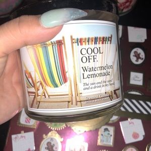Bath And Body Works 3 Wick Candle🍉